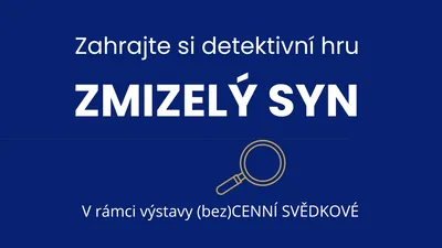 Detektivní hra ZMIZELÝ SYN